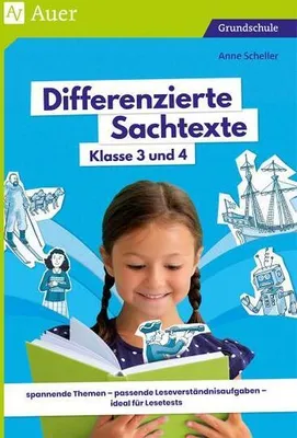 Produktbild von Differenzierte Sachtexte Klasse 3 und 4