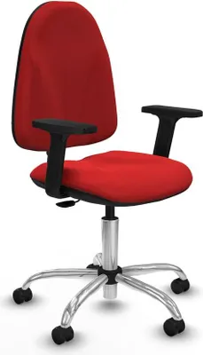 Immagine prodotto di Sedia da ufficio Piqueras y Crespo modello B2D05RF, colore rosso