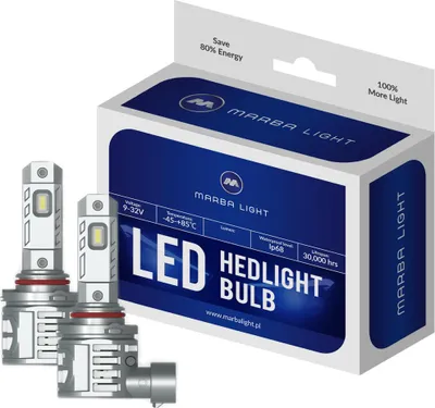 Obrázok produktu pre HB3 / HB4 / HIR2 LED žiarovky 30 W ULTRA BIELE MLWINHB342 2 ks