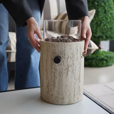 Produktbild von Happy Cocooning Tischfeuer Lumi Stone