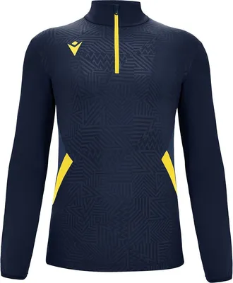 Immagine prodotto di Macron Victory Fraser Ziptop Uomo - Blu navy / Giallo