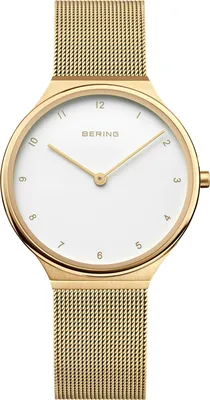 Produktbild von Bering Damen Uhr Armbanduhr Ultra-Slim Gold - 18434-334 Edelstahl