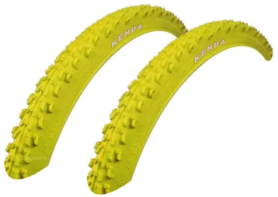 Produktbild von 2x Kenda MTB Reifen K-829 26 x 1.95  50-559 Offroad Tire  Gelb