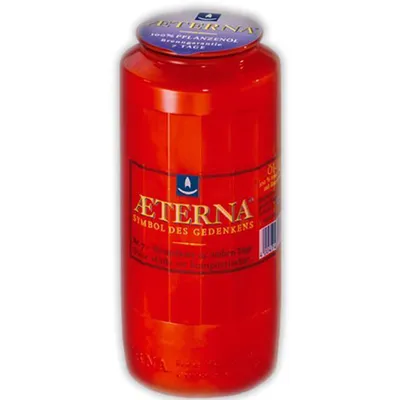 Produktbild von Aeterna-Ewiglichtoelkerzen Nr.7 rot