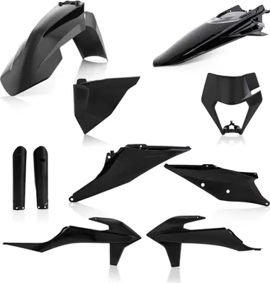 Produktbild von ACERBIS Verkleidungskit 10 Teile Schwarz für KTM