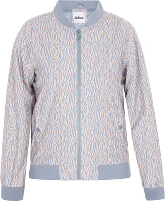 Produktbild von Damen Bomberjacke mit Tiermuster Beige Größe S