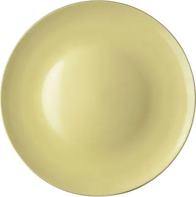 Produktbild von Riffelmacher Kunststoffteller Ø 33 cm gold