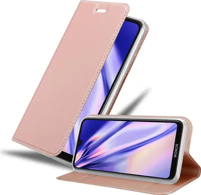 Produktbild von Cadorabo Handyhülle für Huawei Y5 2019 / Enjoy Play 8 / Honor 8S Schutz Hülle in Rosa Cover Etui Book Case Booklet