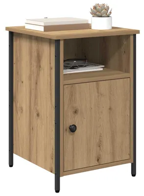 Obrázek produktu pro vidaXL Noční stolek 2 ks Artisan dub 40 x 42 x 60 cm Materiál na bázi dřeva