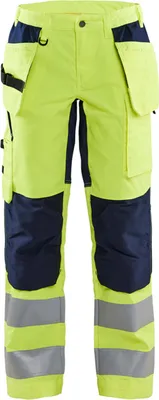 Produktbild von Blakläder Damen-Warnschutzbundhose 71631811 gelb/marine Warngelb, 40
