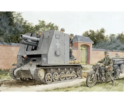 Obrázek produktu pro Dragon 1:35 15cm s.IG.33(SF) na PzKfw.I Ausf.B