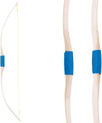 Produktbild von Bogen 90 cm ohne Pfeile, mit Umwicklung blau