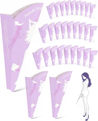 Imagen del producto de Orinario desechable para mujeres, 30 unidades, ayuda para orinar en viajes