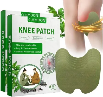 Produktbild von 56 Stück, Schmerzlinderung, natürlich, sehr elastische, dehnbare Wärmepflaster für Knie, Rücken und Nacken