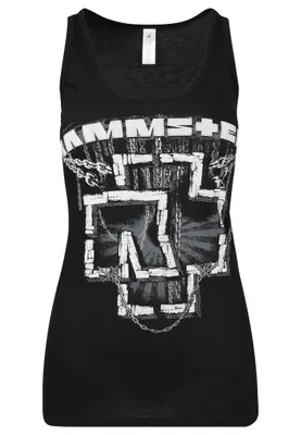 Image de Top pour femmes Rammstein - CHAIN noir - M