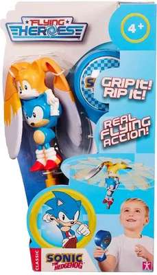 Zdjęcie produktu dla Zabawki Smooshzee: figurki Sonic the Hedgehog i Tails