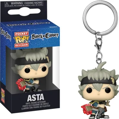 Produktbild von Black Clover - Asta - Schlüsselanhänger Funko Pocket POP! Keychain