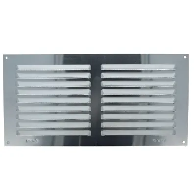 Immagine prodotto di Griglia di ventilazione in alluminio con rete Pannello di ventilazione Zanzariera 150x300 mm