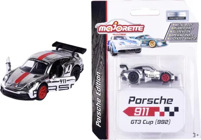 Produktbild von Majorette 212053161 Porsche Motorsport Deluxe Porsche 911 GT3 Cup 992