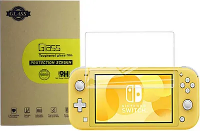 Produktbild von Panzer Schutzfolie / Display-Schutzglas 9H für Nintendo Switch Lite