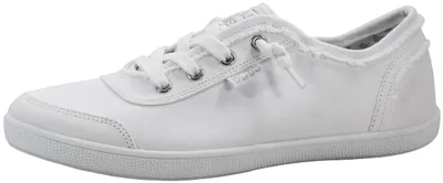 Productafbeelding van Skechers dames Bobs B, schattige sneakers, wit/opulent tuin, maat 36 EU, wijde pasvorm