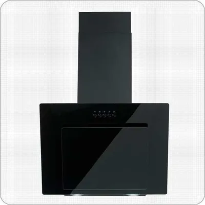 Produktbild von PKM Dunstabzugshaube Schräghaube Wandesse Metall Glas S23-60 ABPY 60cm schwarz