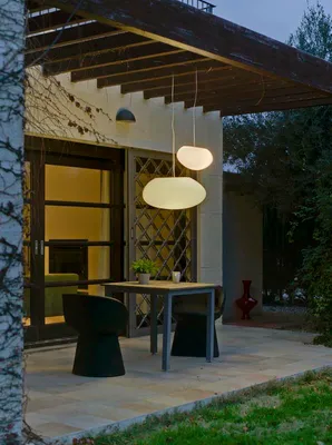 Zdjęcie produktu dla NEW GARDEN lampa wisząca PETRA 60 HANG biała