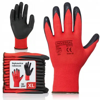 Obrázek produktu pro Pracovní Rukavice Červené, Velikost 10/Xl