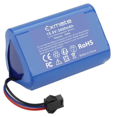 Ersatzakku 10,8 V 3400 mAh Li-Ion für Ecovacs Deebot Slim & D-Serie