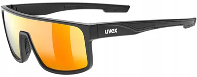 Produktbild von Uvex lgl 51, Multisportbrille, Vollrand, Schwarz, Schwarz, Silber