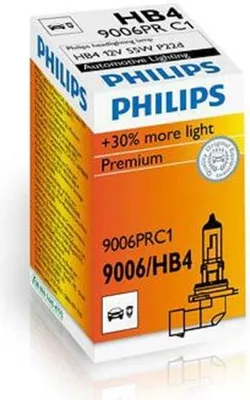 Zdjęcie produktu dla Philips Vision 9006PRC1 żarówka samochodowa, 55 W, 12 V, HB4, 3200 K, 1 szt.