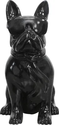 Produktbild von Skulptur Bulldog 100 Schwarz