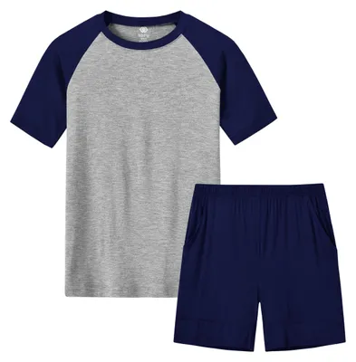 Image de Ensemble pyjama pour enfants, comprenant un t-shirt et un short