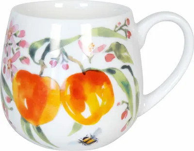 Obrázok produktu pre Könitz Cuddly Mug Fruity Tea Peach - Victoria Lowe, hrnček na kávu, šálka, hrnček, porcelán, 420 ml, 11 1 143 2606