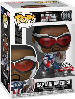 Produktbild von The Falcon and the Winter Soldier - Captain America 819 Special Edition - Funko Pop! - Vinyl Figur
