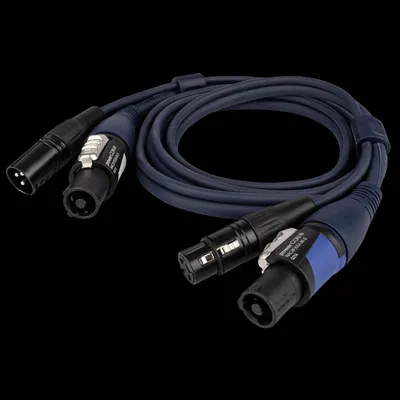 Produktbild von DAP powerCON/XLR M - powerCON/XLR F - DMX / Power 3 m