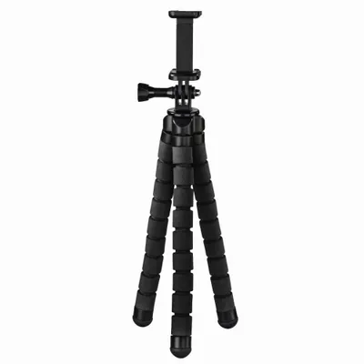 Produktbild von Stativ "Flex" für Smartphone und GoPro, 26 cm, Schwarz (00004613)