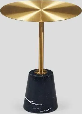 Produktbild von Hochwertiger Couchtisch stilvoller Kaffeetisch Gold Beistelltisch Tische Zeitung