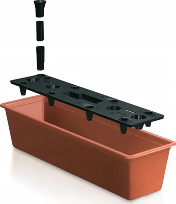 Produktbild von Bausatz Balkonkanne Terrakotta - Prosperplast