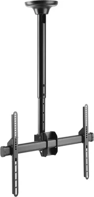 Image de Support mural pour télévision - Inclinable - Pivotant jusqu'à 70 pouces, supportant jusqu'à 50 kg - Compatible VESA jusqu'à 600 x 400 - Idéal pour les télévisions LCD et LED - Compatible FullHD et 4K UHD