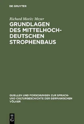 Produktbild von Grundlagen des mittelhochdeutschen Strophenbaus