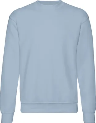 Image de Fruit Of The Loom Belcoro® Garn Pullover / Sweatshirt BC365 (XL) (Graublau)