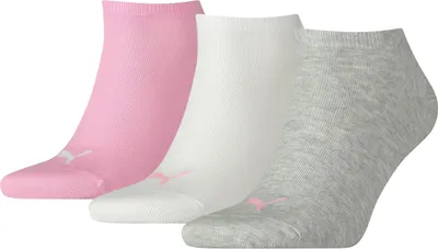 Produktbild von 3er Pack PUMA Plain Sneakersocken prism pink 35-38