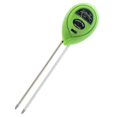 Produktbild von L15C 3in1 Boden Tester Kit Messer Messgerät Pflanze Blumen Gras PH Feuchtigkeit in Hellgrün