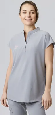 Produktbild von Blusen-Kasack, graphit, L : graphit : L : 73% Polyester 22% Viscose 5% Elasthan 180