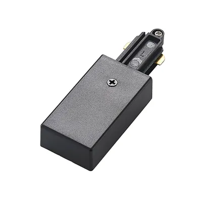 Produktbild von Lindby Endeinspeisung Linaro, schwarz, 1-Phasen-System