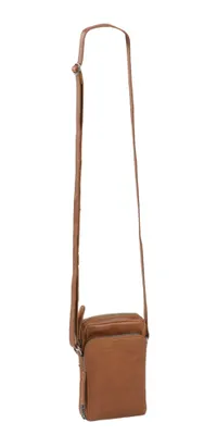 Immagine prodotto di The Chesterfield Brand Pelle borsa per cellulare portafoglio Hamilton Phone Bag Cognac marrone