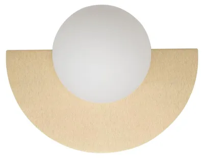 Produktbild von Wandlampe G9 H: 25 cm Kugelschirm Modern Wandleuchte