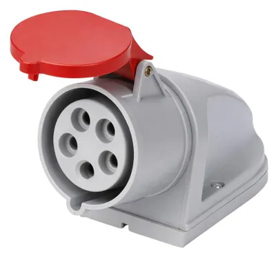 Immagine prodotto di Ecova 30514 Presa Industriale  16A 415V 3P+N+T IP44 da Parete