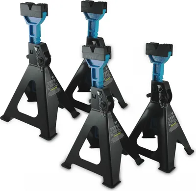 Produktbild von Bituxx 4x Unterstellbock Pro Line 6000 kg mit Schutzkappe & Sicherheitspin MS-18747